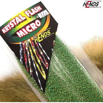 Umělá nástraha HENDS KRYSTAL FLASH MICRO - TM. ZELENÁ KFM220