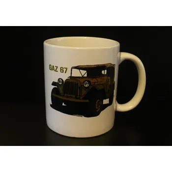 Hrnek s motivem Gaz 67 Čapájev