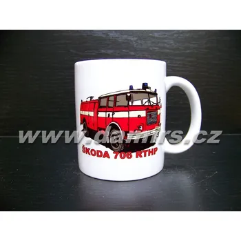 hrnek s motivem hasičská 706 RTHP