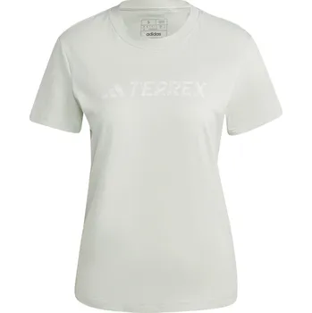 Dámské Tričko s krátkým rukávem ADIDAS W LOGO TEE HZ1395 – Zelená XL