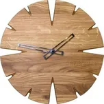 Dřevěné nástěnné hodiny APUS | dub bez frézování