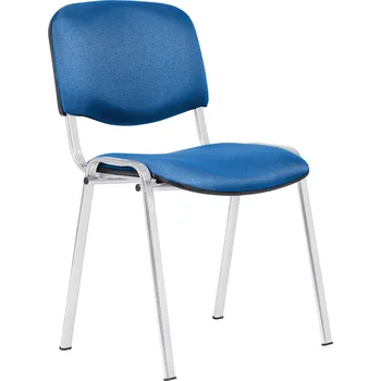 Jednací židle Jednací židle Taurus TC – pohodlná, odolná a stohovatelná, chrom