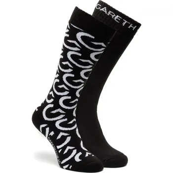 Pánská móda GARETH & LUCAS Lyžařské Ponožky The Seventy-Five 2 GARETH & LUCAS (2 páry) 43/46 BÍLÁ|ČERNÁ
