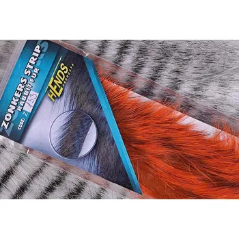 Umělá nástraha HENDS ZONKER STRIPS Z133 - CHINCHILA ORANŽOVÁ Velikost: 3 mm