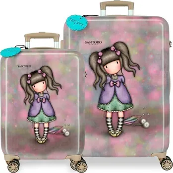 JOUMMABAGS Sada cestovních kufrů ABS Santoro Gorjuss A Whispered Key ABS plast, 55/67 cm