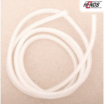 Umělá nástraha HENDS EZ BODY TUBING - BÍLÁ - UV ICE EFFECT