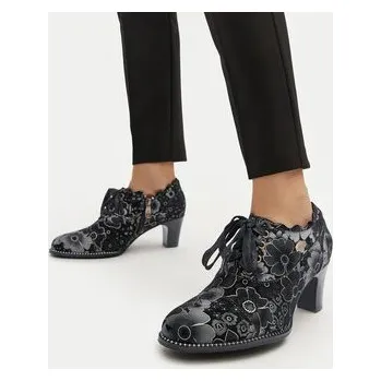Dámské polobotky Polobotky Laura Vita Elcodieo 231 Černá 37