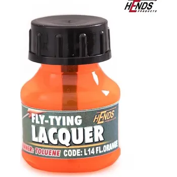 Umělá nástraha HENDS FLY TYING LACQUER - ORANŽOVÁ SIGNÁLNÍ