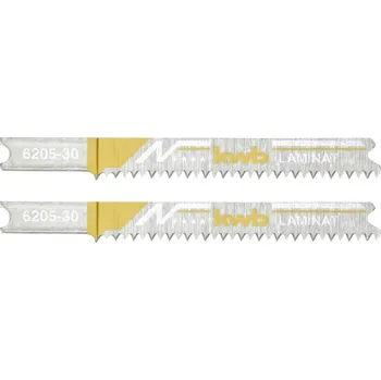 Pilová lišta kwb 620530 Pilové listy, LAMINÁT, zpracování dřeva, bimetalové pily 2 ks