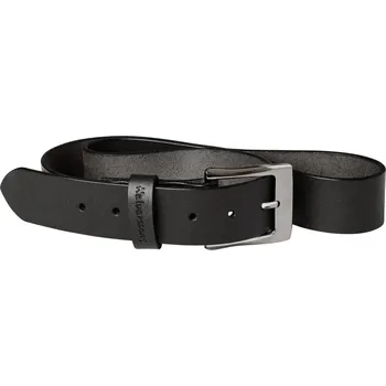 Opasek Halvarssons Leather BELT kožený opasek černý vel. M (109 cm)