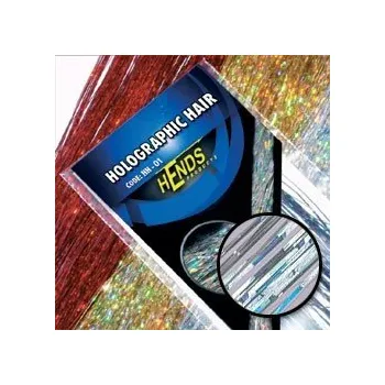 Umělá nástraha HENDS HOLOGRAPHIC HAIR - STŘÍBRNÁ