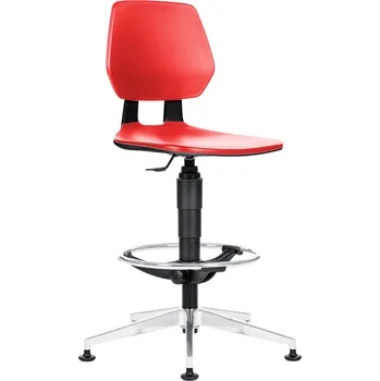 Pracovní židle Alloy plastová pro laboratoře a průmysl, nosnost 130 kg