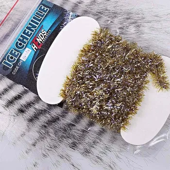 Umělá nástraha HENDS ICE CHENILLE - HNĚDO-OLIVOVÁ Průměr: 6 mm