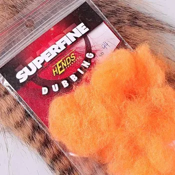 Umělá nástraha HENDS SUPERFINE DUBBING SD94 - ORANŽOVÁ FLUO