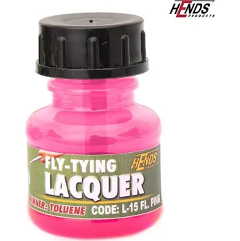 Umělá nástraha HENDS FLY TYING LACQUER - RŮŽOVÁ SIGNÁLNÍ