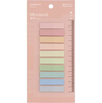 Doplněk ke knize CuteArt Samolepicí transparentní záložky - Pastel Note