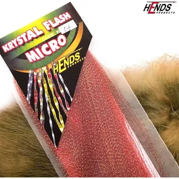 Umělá nástraha HENDS KRYSTAL FLASH MICRO - ČERVENÁ KFM08