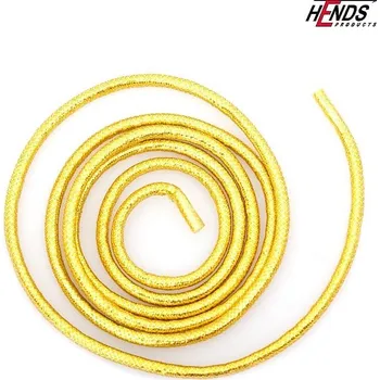 Umělá nástraha HENDS MYLAR TUBING TINSEL - ŽLUTÁ