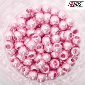 Umělá nástraha HENDS BEAD HEAD - RŮŽOVÁ ANODIZ. BAP... Balení: 20 ks, Průměr: 3,3 mm