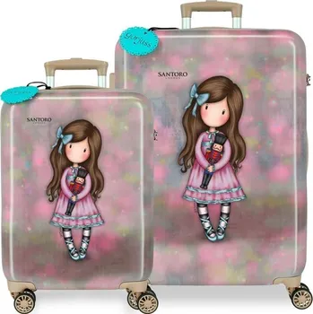 JOUMMABAGS Sada cestovních kufrů ABS Santoro Gorjuss The Nutcracker ABS plast, 55/67 cm