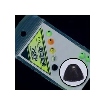 Umělá nástraha HENDS CONE HEAD - ČERNÁ Balení: 10 ks, Průměr: 4 mm