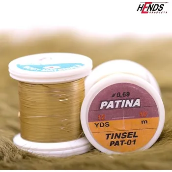 Umělá nástraha HENDS PATINA TINSEL - SVĚTLE ZLATÁ PAT01