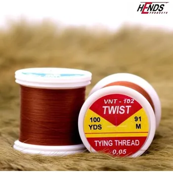 Umělá nástraha HENDS TWIST - 0,05 - REZAVĚ HNĚDÁ VNT102