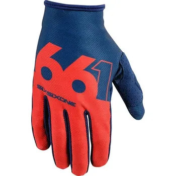 Cyklistické rukavice Rukavice 661 SixSixOne Comp Slice NAVY/RED L