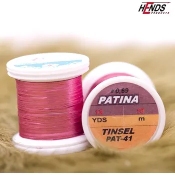 Umělá nástraha HENDS PATINA TINSEL - STARORŮŽOVÁ PAT41