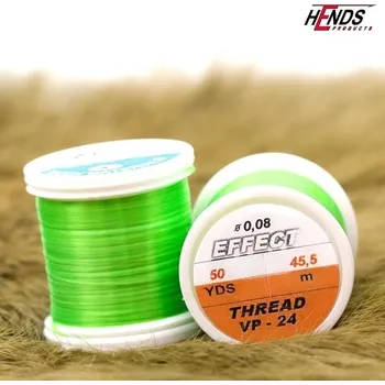 Umělá nástraha HENDS EFECT THREAD 0,08 - FLUO ZELENÁ VP24