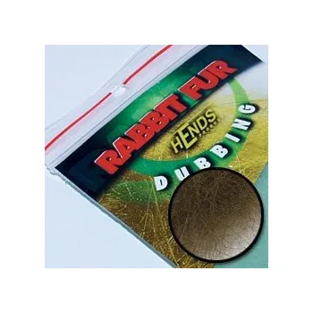 Umělá nástraha HENDS RABBIT FUR DUBBING - K26 - TM. KHAKI-HNĚDÁ