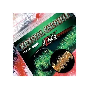 Umělá nástraha HENDS KRYSTAL CHENILLE - ČERVENO-HNĚDÁ Průměr: 4 mm