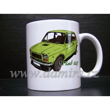 Hrnek s motivem Fiat 127