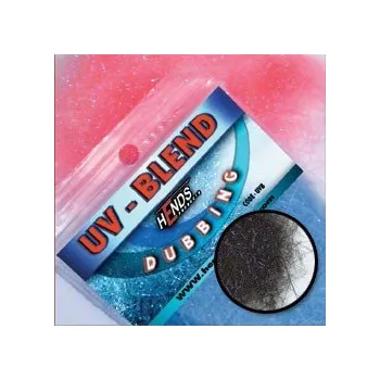 Umělá nástraha HENDS UV-BLEND DUBBING UVB30 - ČERNÁ