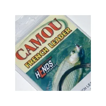 HENDS CAMOU FRENCH LEADER 900 cm - CAMOUFLAGE TMAVÝ Průměr: 0,57 - 0,21 mm