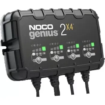 Nabíječka autobaterie NOCO GENIUS2X4 automatická nabíječka (6/12V 2A)