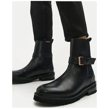 Dámské kozačky Polokozačky JOOP! Chelsea 4140007699 Černá 39