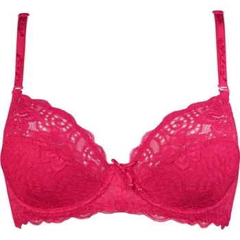 Podprsenka Boa Anfen 3-106 soft krajková podprsenka 85D tmavě růžová