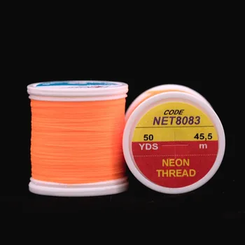Umělá nástraha HENDS UV NEON THREAD ORANŽOVÁ FLOU NET 8083