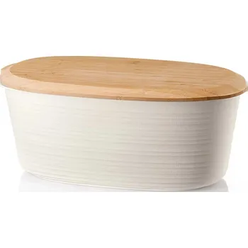 Dóza na potraviny Guzzini, Dóza na pečivo Tierra z recyklovaného materiálu mléčná bílá - Formadore