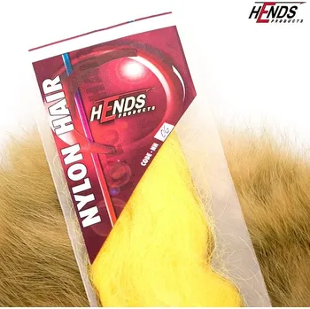 Umělá nástraha HENDS NYLON HAIR - ŽLUTÁ