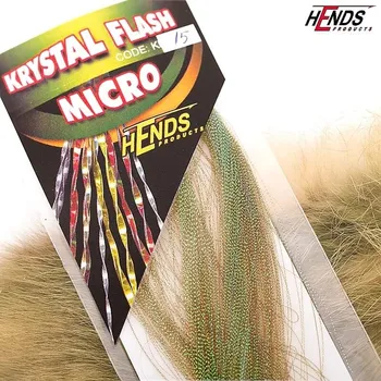 Umělá nástraha HENDS KRYSTAL FLASH MICRO - ŠEDÁ KFM15