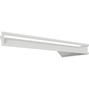 KRATKI 800 x 400 x 90 Luft levá bílá SF krbová mřížka