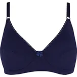 Helenka nevyztužená podprsenka s kosticemi 7523C 90C tmavě modrá