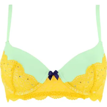 Podprsenka Laura Verde vyztužená podprsenka - Diva 85E světle zelená
