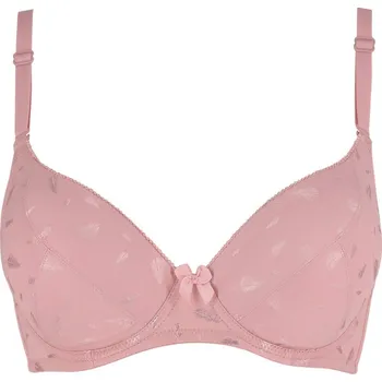 Podprsenka Linaise Lisbet Rose luxusní podprsenka s kosticemi 1711 85D světle růžová