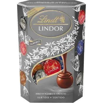 Lindt LINDOR Surtido Assorted Silver…