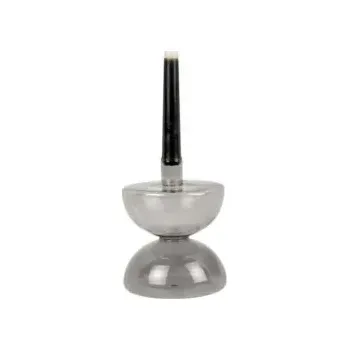 Svícen Svícen Diabolo velký skleněný černý Present Time (Barva-černá)