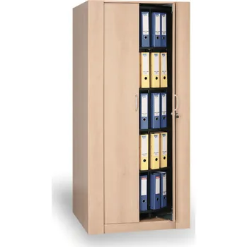 B2B Partner Skříně s otočným regálem na šanony, bříza