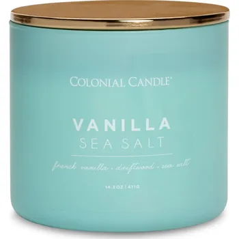 Svíčka Colonial Candle Sójová svíčka Vanilla Sea Salt - 411g